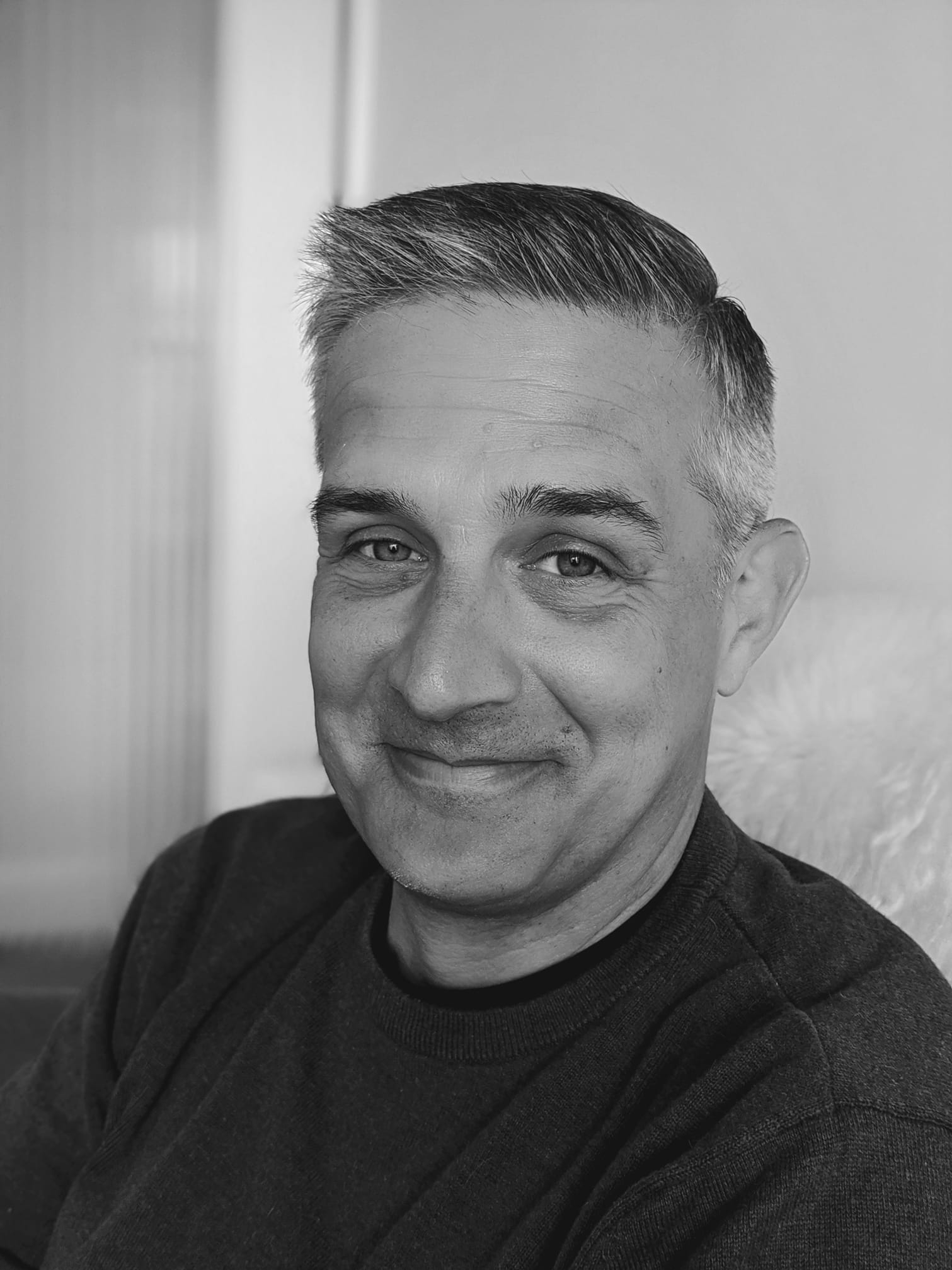 A portrait of Chris Belton, the site owner